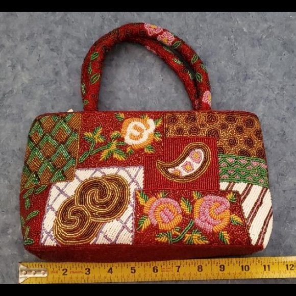 Vintage beaded bag - Picture 5 of 6